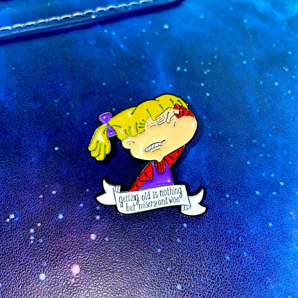 Rugrats Angelica Enamel Pin